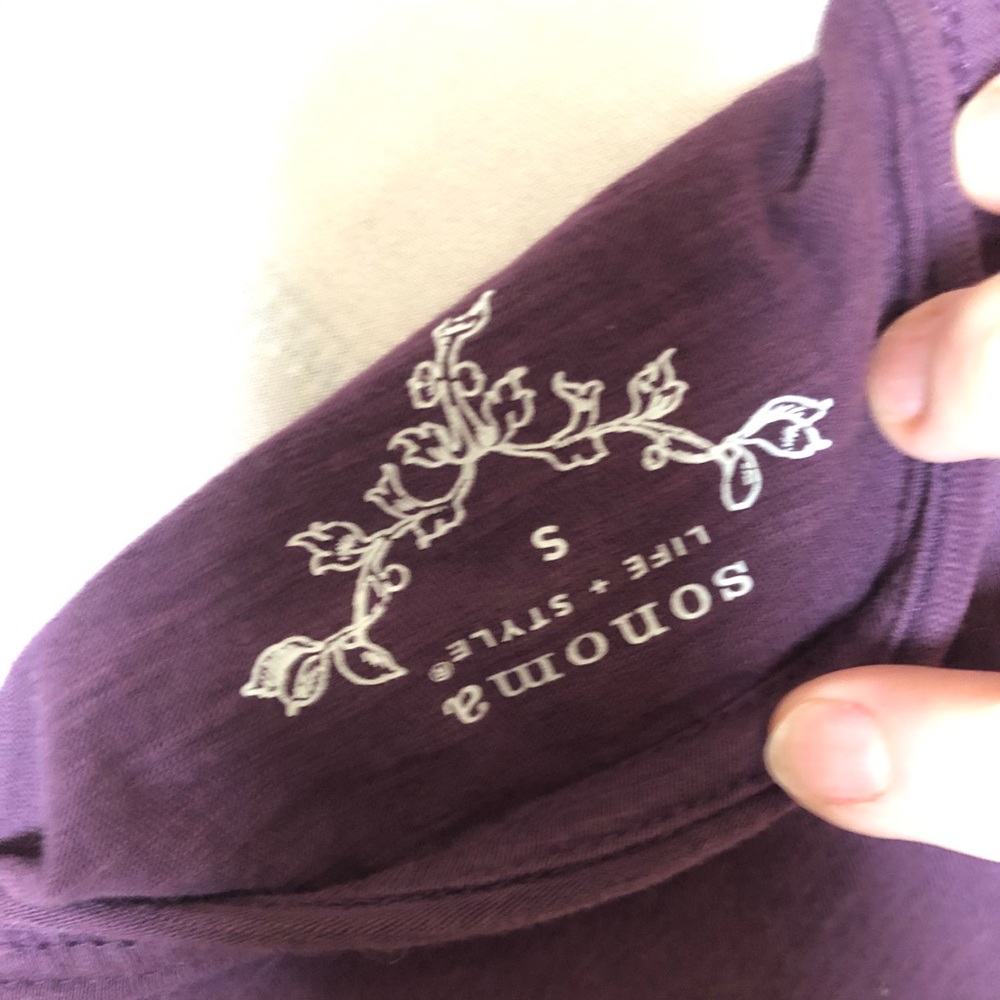 Sonoma purple T-shirt - Picture 3 of 4